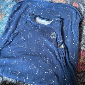 Blue Constellation Baby Sleep Sack